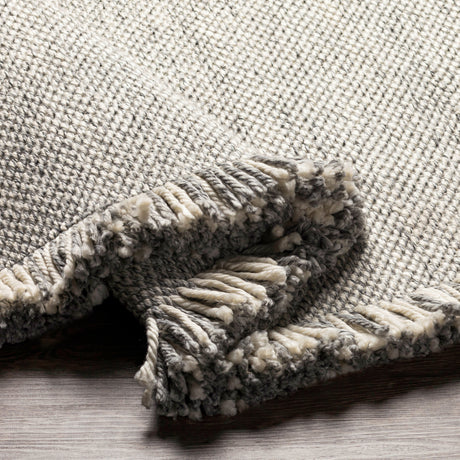 Surya Azalea Aza-2314 Light Gray, Medium Gray, Charcoal, Cream Rugs.