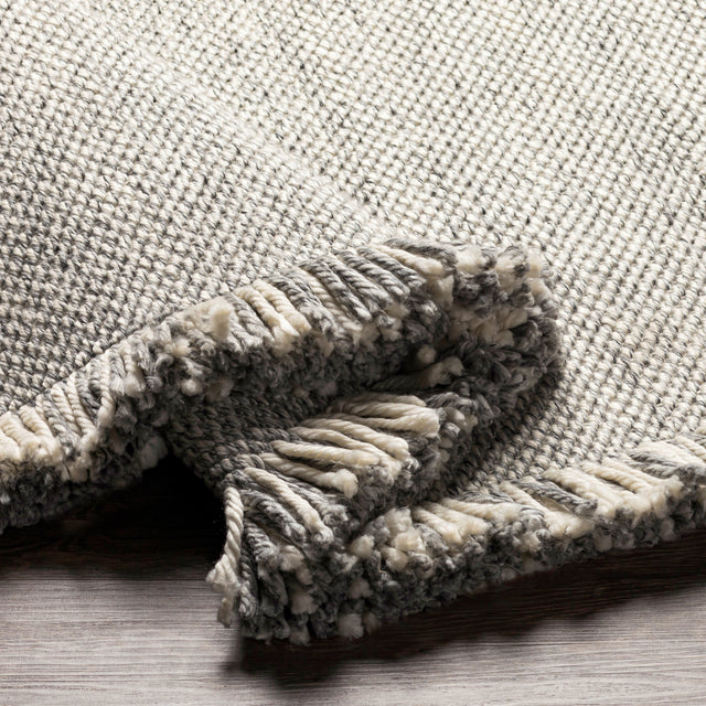 Surya Azalea Aza-2314 Light Gray, Medium Gray, Charcoal, Cream Rugs.
