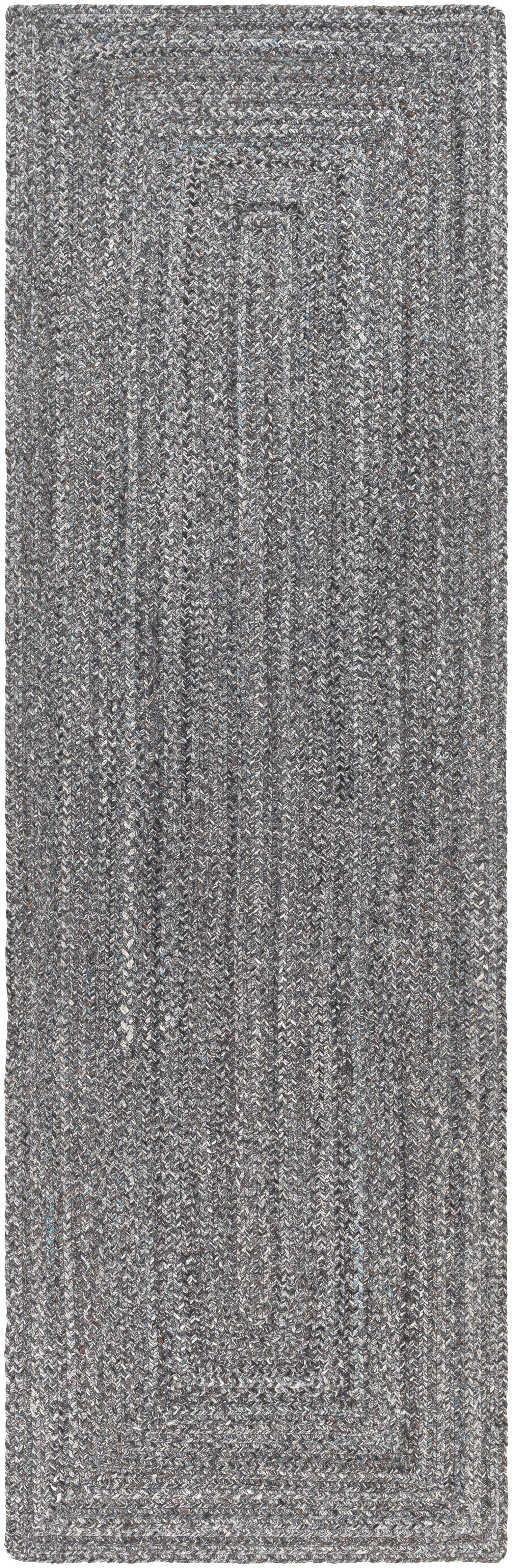 Surya Azalea Aza-2320 Light Gray, Medium Gray, Charcoal, Dark Brown Area Rug