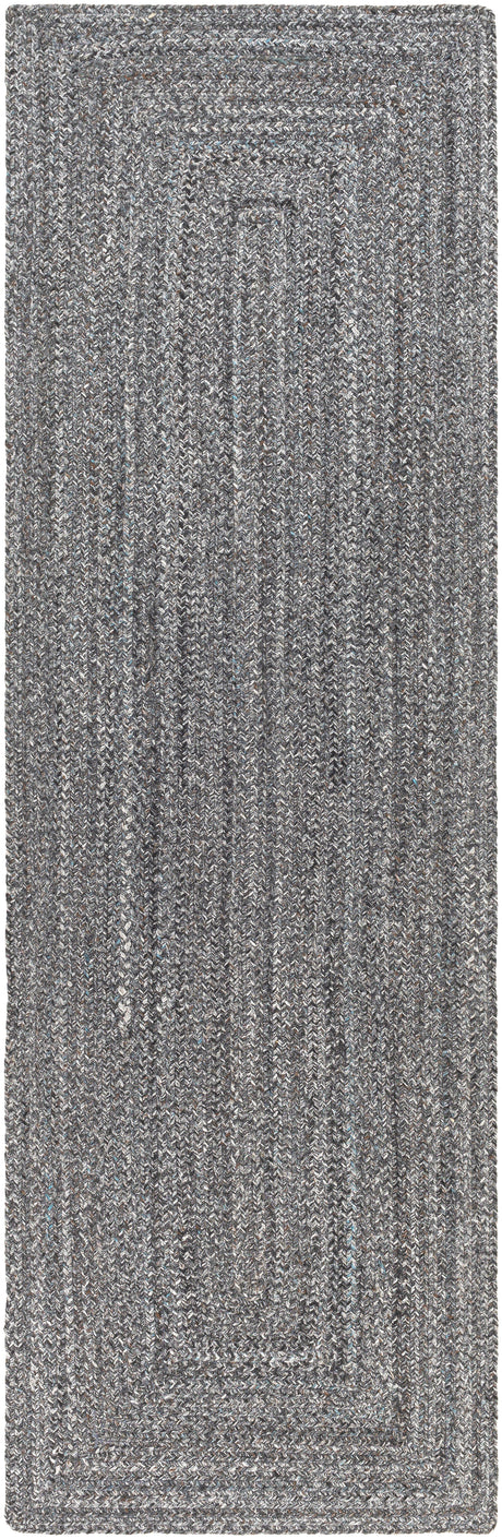 Surya Azalea Aza-2320 Light Gray, Medium Gray, Charcoal, Dark Brown Rugs.
