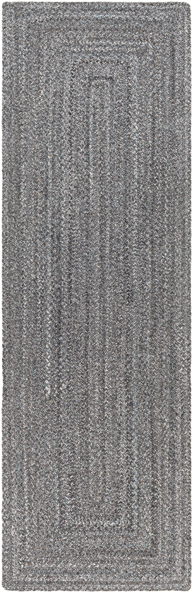 Surya Azalea Aza-2320 Light Gray, Medium Gray, Charcoal, Dark Brown Rugs.