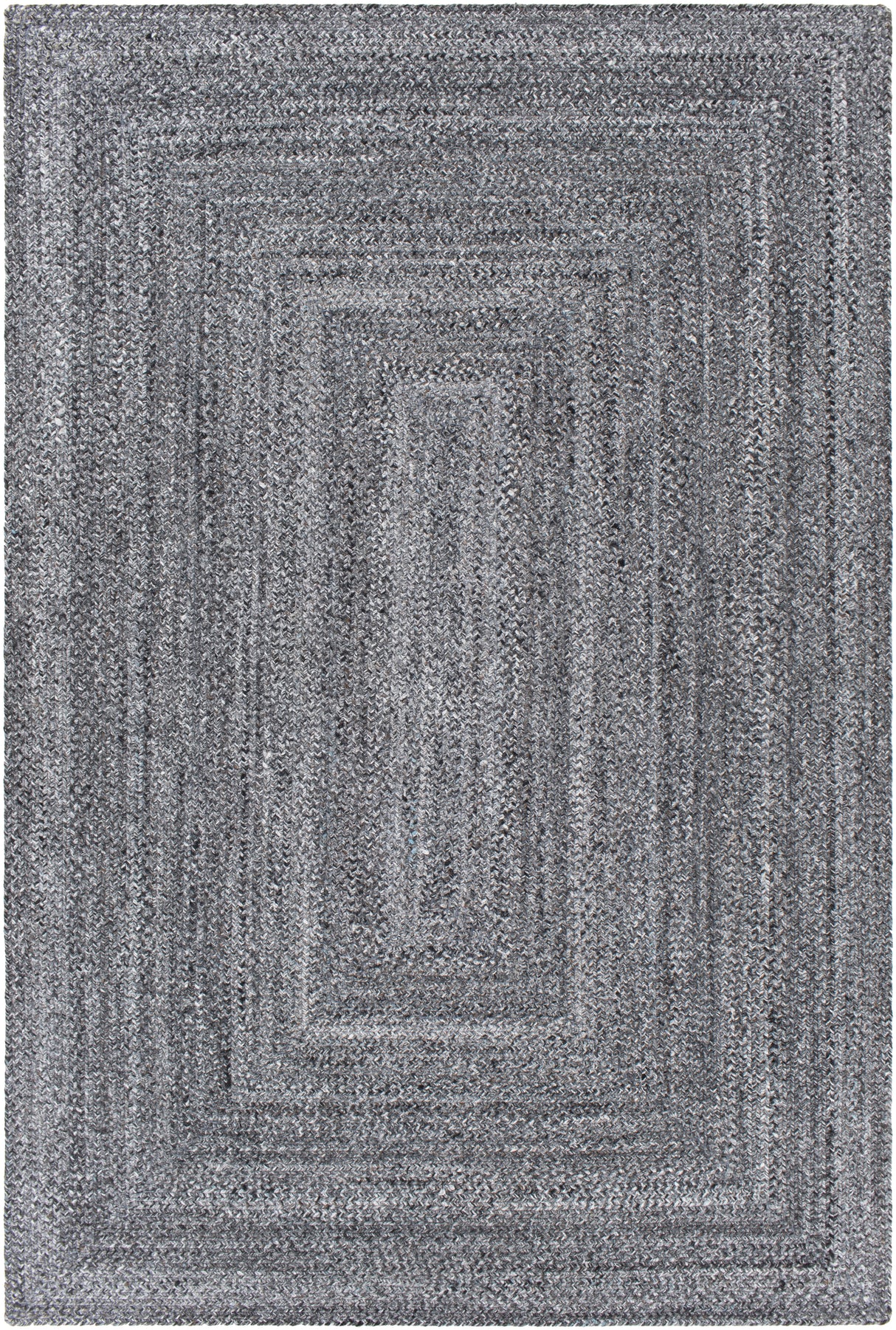 Surya Azalea Aza-2320 Light Gray, Medium Gray, Charcoal, Dark Brown Rugs.