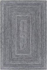 Surya Azalea Aza-2320 Light Gray, Medium Gray, Charcoal, Dark Brown Rugs.