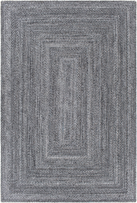 Surya Azalea Aza-2320 Light Gray, Medium Gray, Charcoal, Dark Brown Rugs.