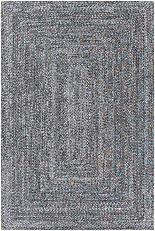 Surya Azalea Aza-2320 Light Gray, Medium Gray, Charcoal, Dark Brown Rugs.