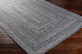 Surya Azalea Aza-2320 Light Gray, Medium Gray, Charcoal, Dark Brown Rugs.