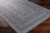 Surya Azalea Aza-2320 Light Gray, Medium Gray, Charcoal, Dark Brown Area Rug