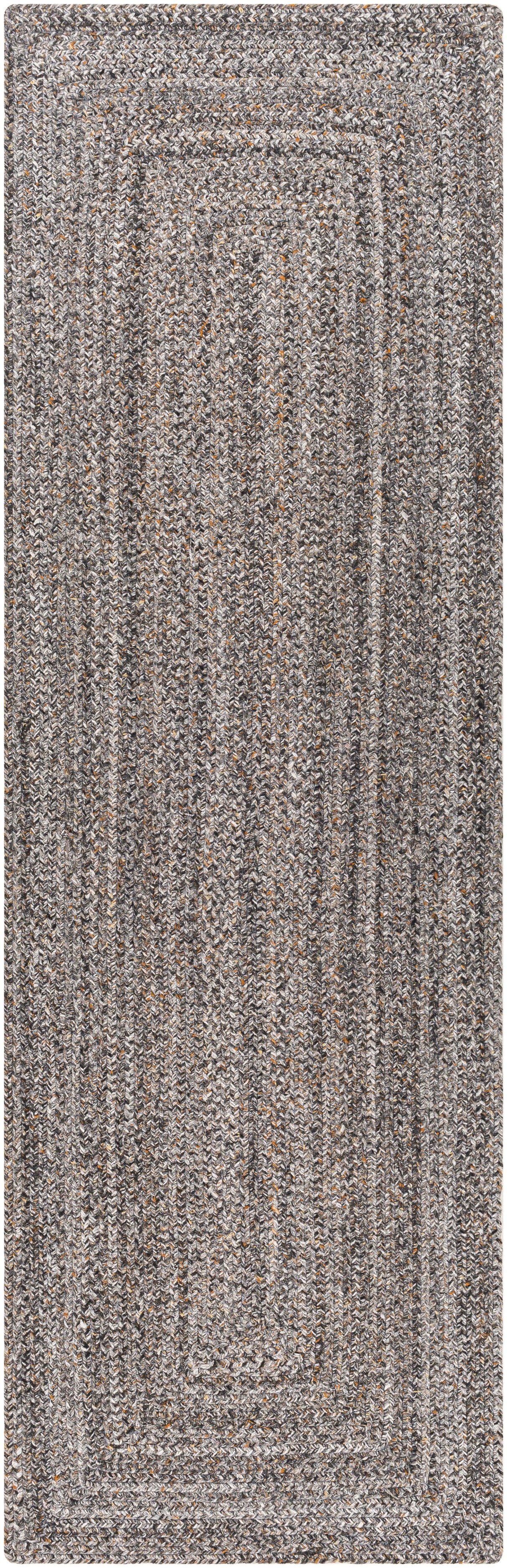 Surya Azalea Aza-2321 Light Gray, Medium Gray, Charcoal, Dark Brown Rugs.