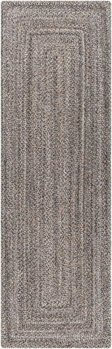 Surya Azalea Aza-2321 Light Gray, Medium Gray, Charcoal, Dark Brown Rugs.