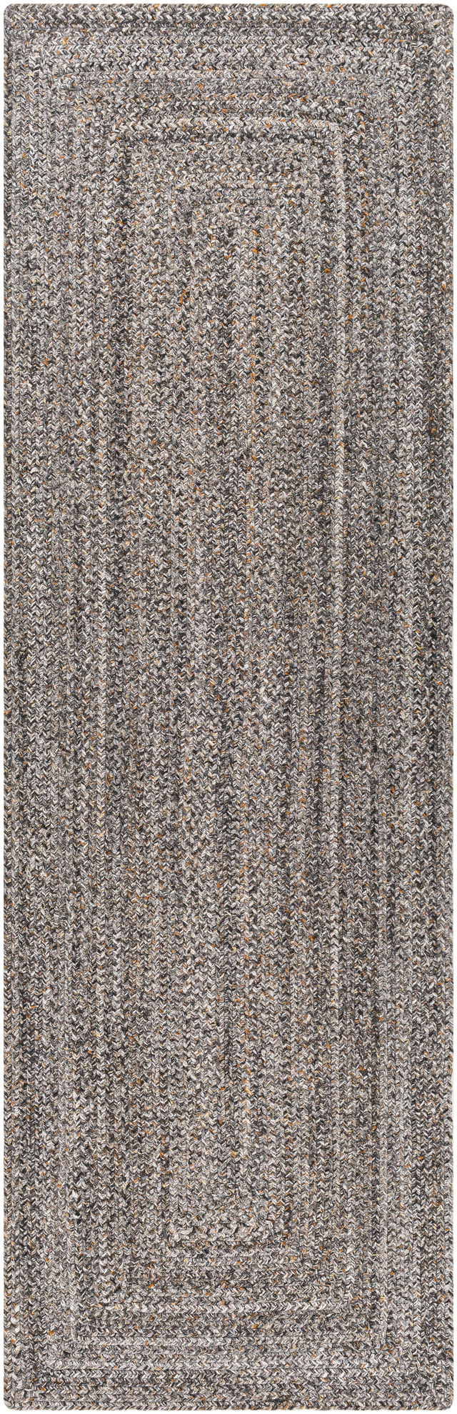 Surya Azalea Aza-2321 Light Gray, Medium Gray, Charcoal, Dark Brown Rugs.