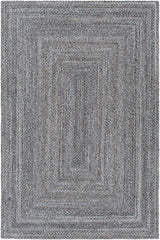 Surya Azalea Aza-2321 Light Gray, Medium Gray, Charcoal, Dark Brown Rugs.