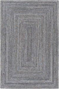 Surya Azalea Aza-2321 Light Gray, Medium Gray, Charcoal, Dark Brown Area Rug