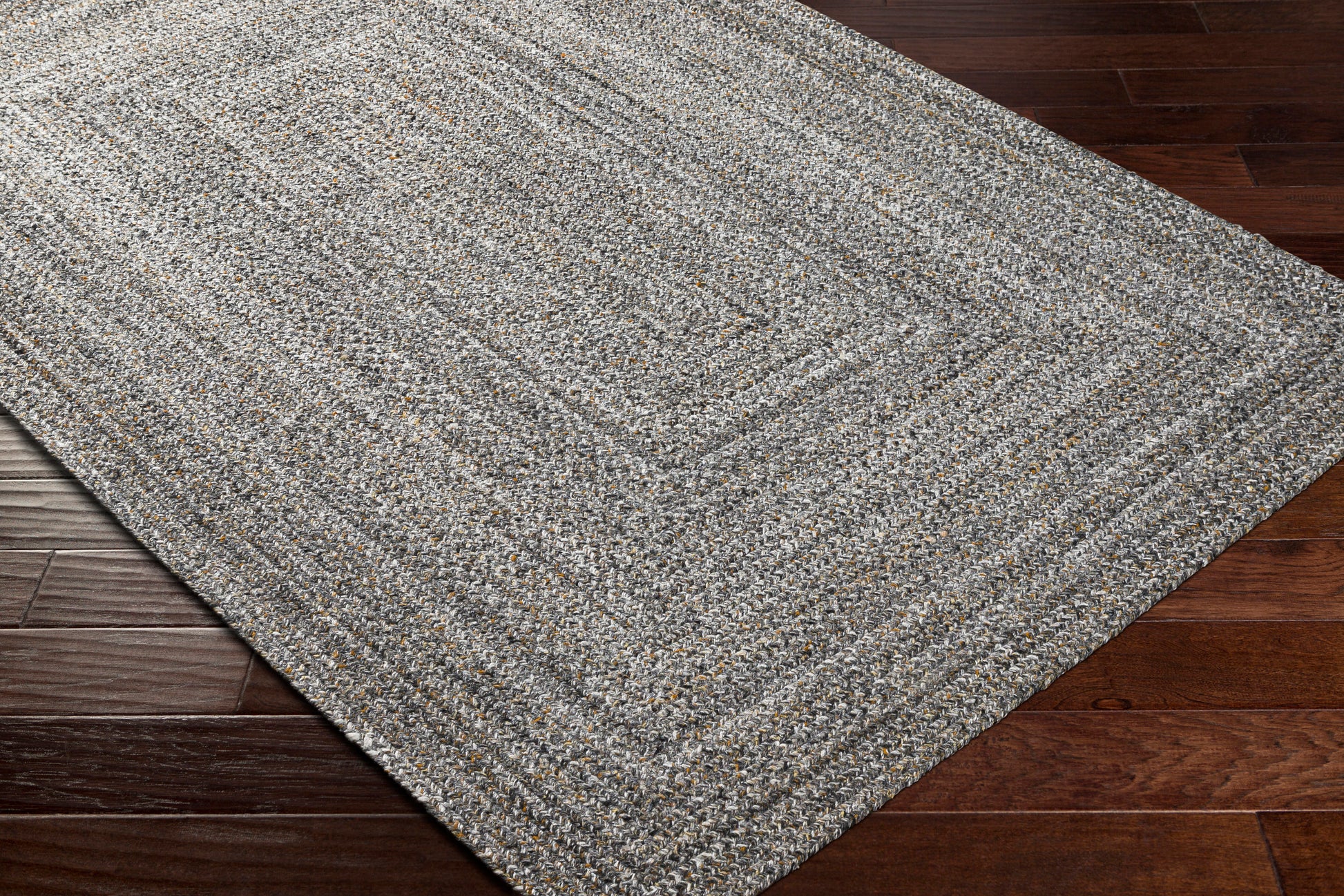 Surya Azalea Aza-2321 Light Gray, Medium Gray, Charcoal, Dark Brown Area Rug