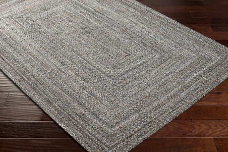 Surya Azalea Aza-2321 Light Gray, Medium Gray, Charcoal, Dark Brown Rugs.