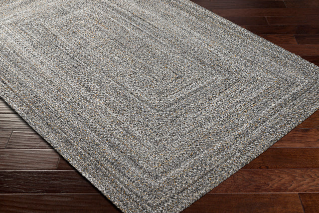 Surya Azalea Aza-2321 Light Gray, Medium Gray, Charcoal, Dark Brown Rugs.
