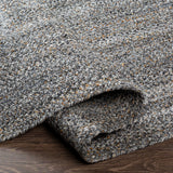 Surya Azalea Aza-2321 Light Gray, Medium Gray, Charcoal, Dark Brown Rugs.