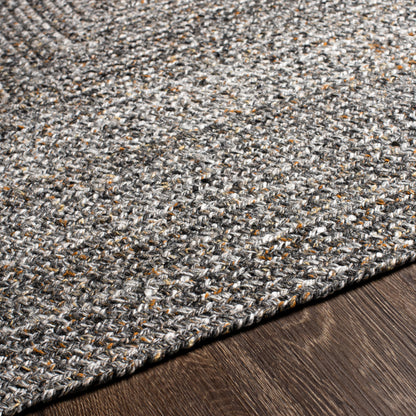 Surya Azalea Aza-2321 Light Gray, Medium Gray, Charcoal, Dark Brown Area Rug