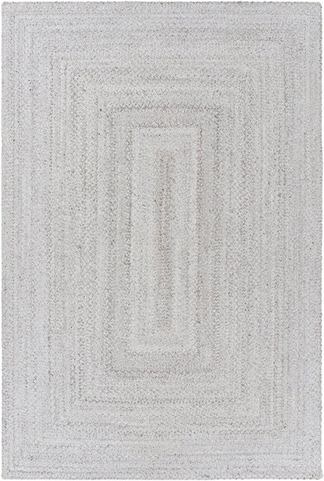 Surya Azalea Aza-2322 Taupe, Medium Gray, Dark Brown, Cream Rug.