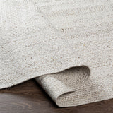 Surya Azalea Aza-2322 Taupe, Medium Gray, Dark Brown, Cream Rug.