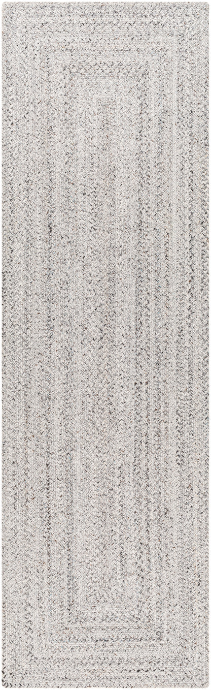 Surya Azalea Aza-2323 Light Gray, Medium Gray, Charcoal, Cream Area Rug