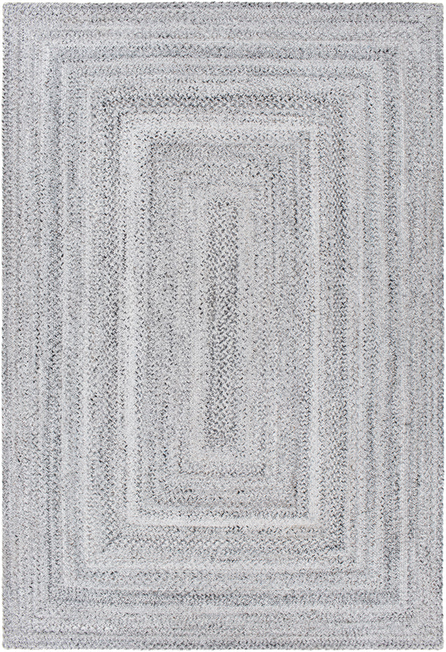 Surya Azalea Aza-2323 Light Gray, Medium Gray, Charcoal, Cream Rugs.