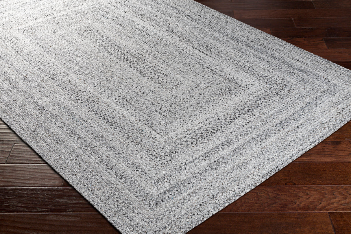 Surya Azalea Aza-2323 Light Gray, Medium Gray, Charcoal, Cream Rugs.