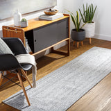 Surya Azalea Aza-2323 Light Gray, Medium Gray, Charcoal, Cream Rugs.