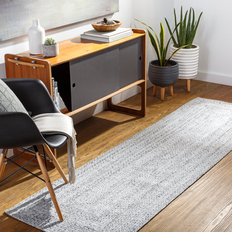 Surya Azalea Aza-2323 Light Gray, Medium Gray, Charcoal, Cream Rugs.