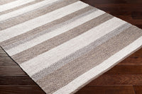 Surya Azalea Aza-2328 Cream, Taupe, Dark Brown, Camel Area Rug