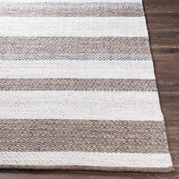 Surya Azalea Aza-2328 Cream, Taupe, Dark Brown, Camel Area Rug