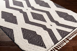Surya Azilal Azi-2300 Black, Ivory Rugs.