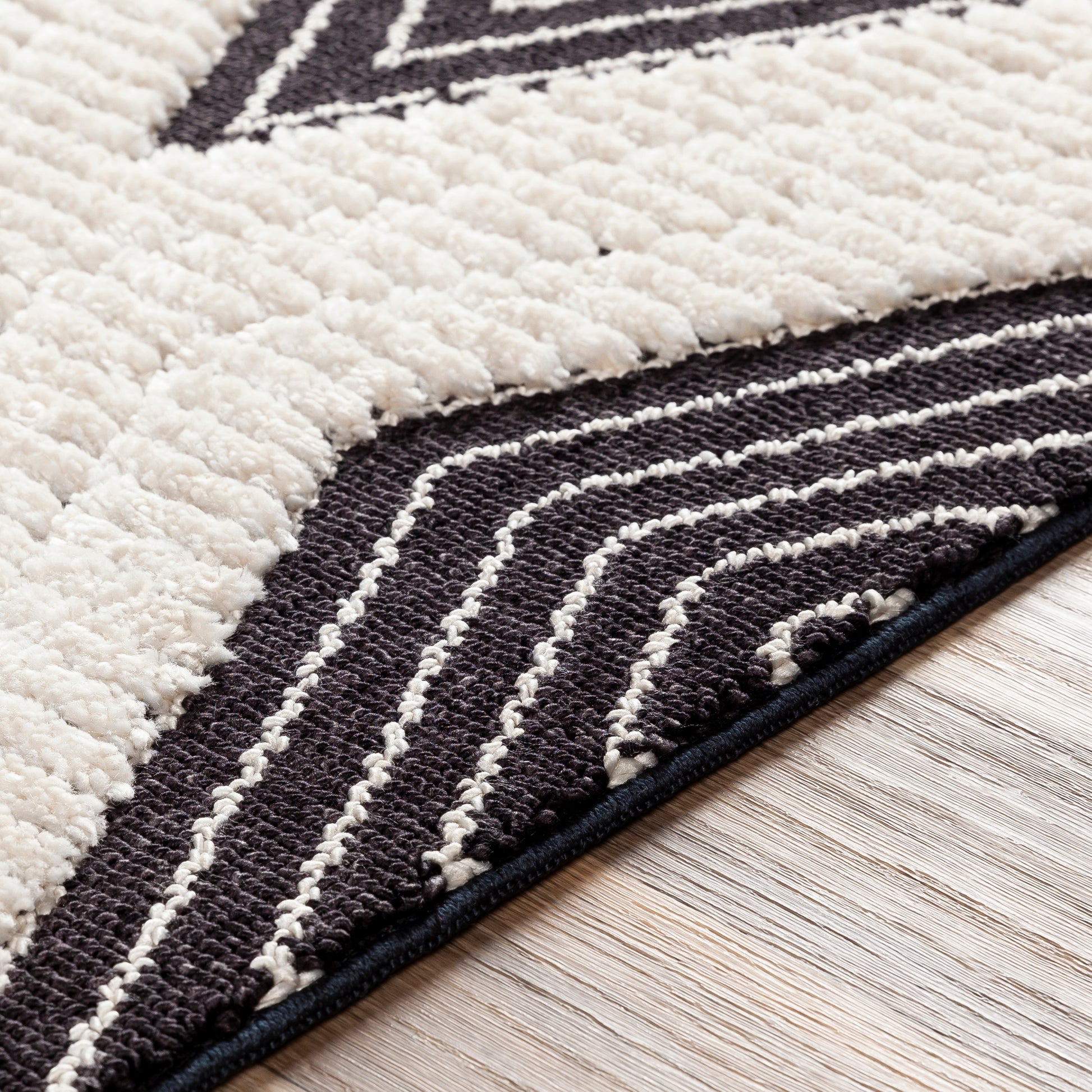 Surya Azilal Azi-2300 Black, Ivory Area Rug