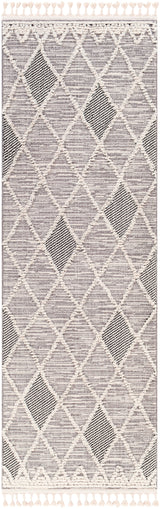 Surya Azilal Azi-2304 Medium Gray, Black, Ivory Rugs.
