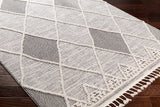 Surya Azilal Azi-2304 Medium Gray, Black, Ivory Rugs.