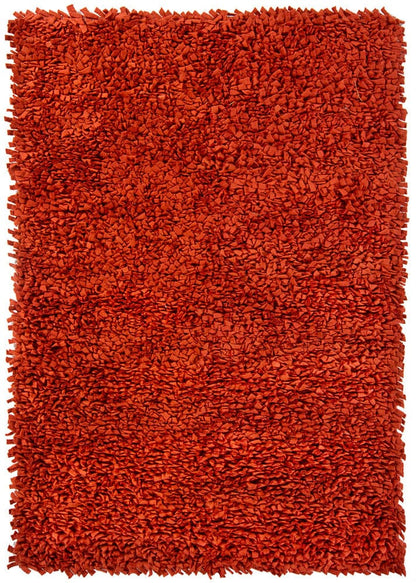 Chandra Azzura azz20505 Red Shag Area Rug