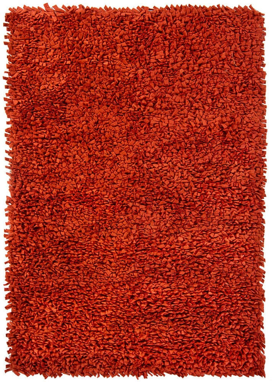 Chandra Azzura azz20505 Red Shag Area Rug