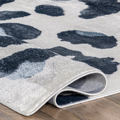 Nuloom Shakira Leopard Nsh2458A Light Gray Area Rug