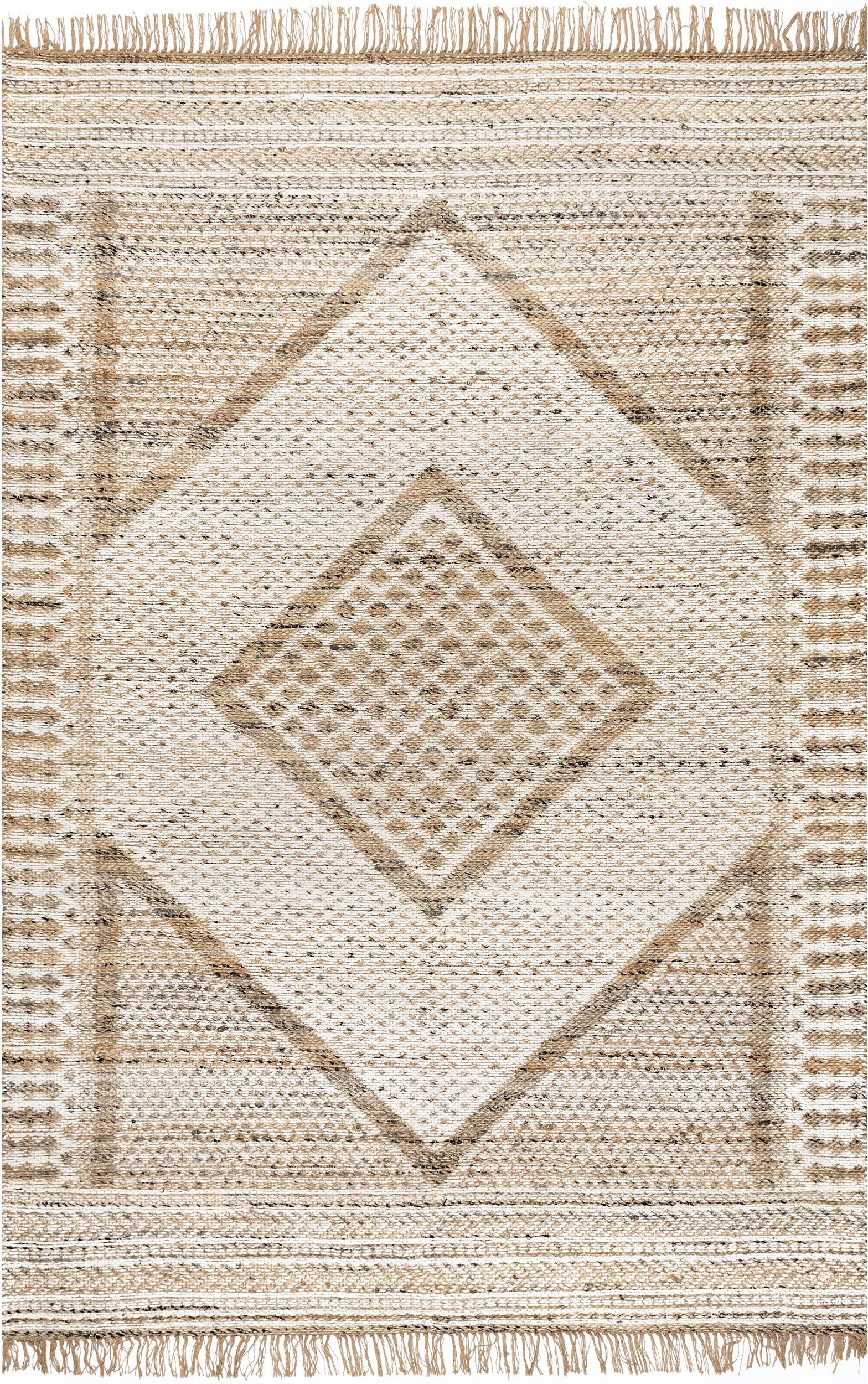 Nuloom Ginger Blend Boho Ngi3550A Beige Area Rug