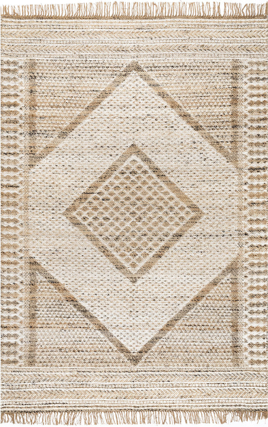 Nuloom Ginger Blend Boho Ngi3550A Beige Area Rug