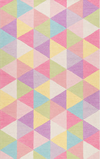 Nuloom Bianca Triangles Nbi2006D Pink Area Rug