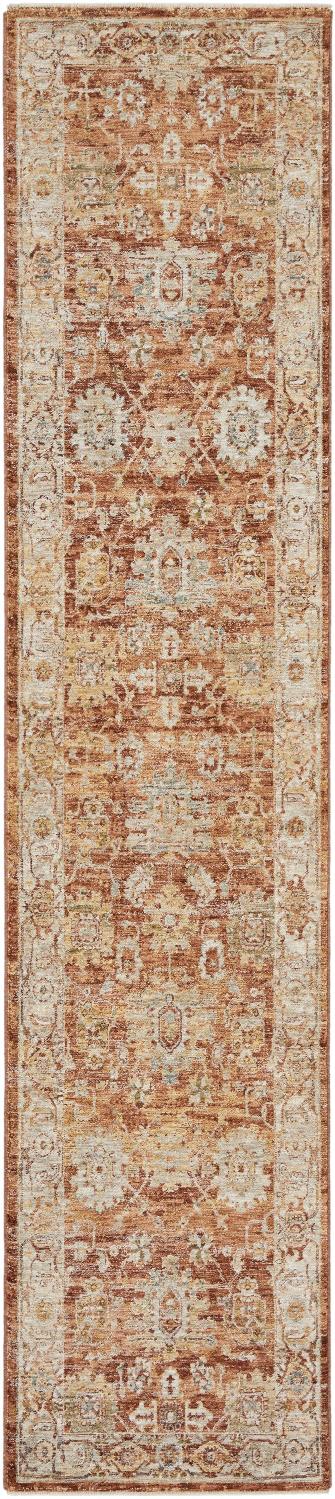 Nourison Sahar Shr02 Rust Area Rug