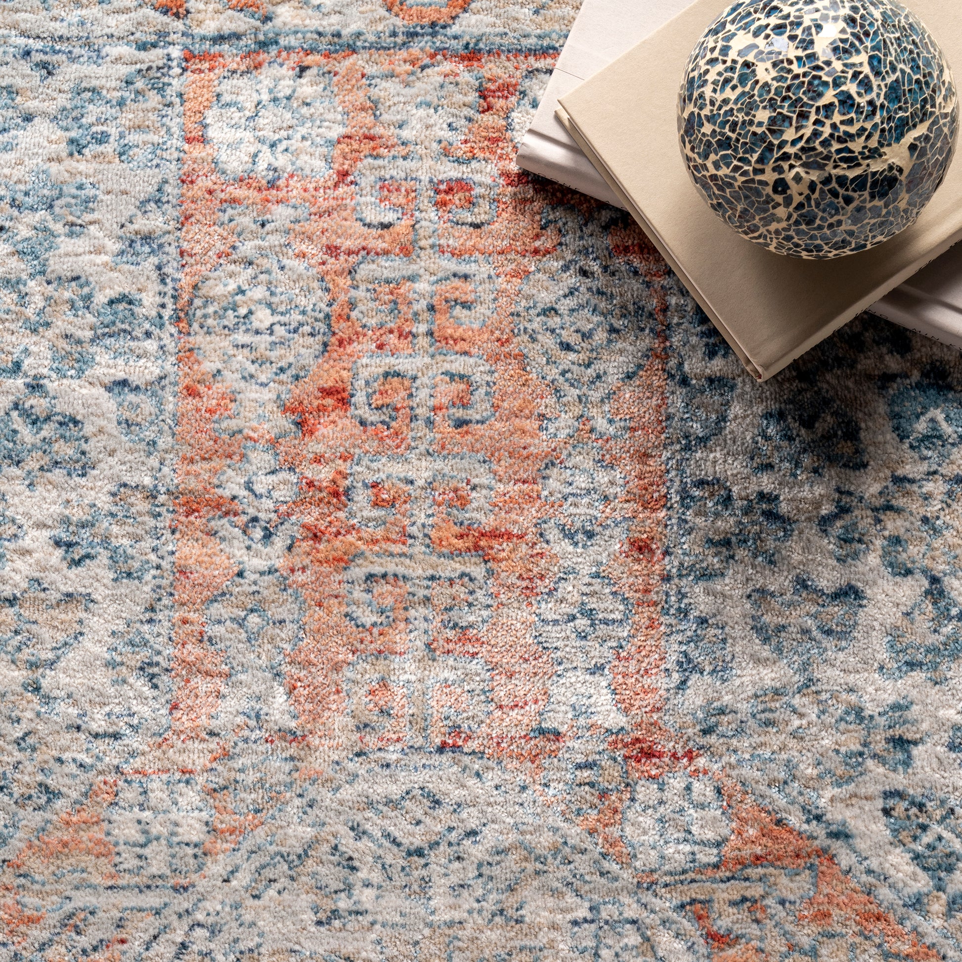 Nuloom Westlyn Nwe2382B Rust Area Rug