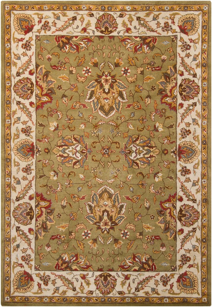 Chandra Bajrang Baj-8003 Green Area Rug