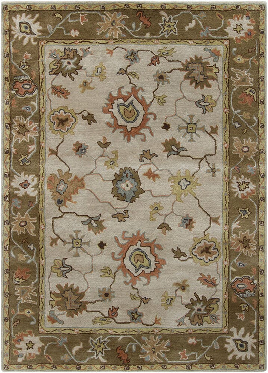 Chandra Bajrang Baj-8039 Beige Area Rug