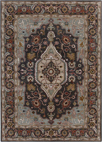 Chandra Bajrang Baj-8040 Dark Grey Area Rug