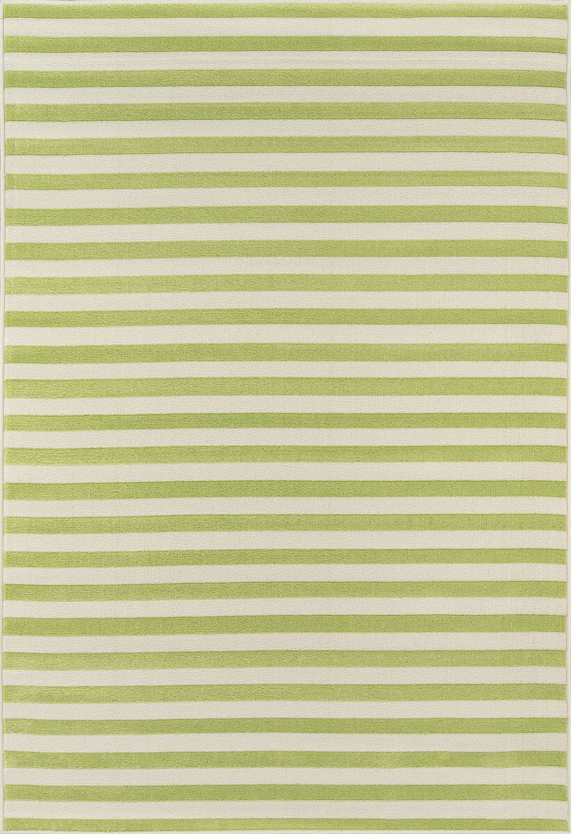 Momeni Baja Baj-1 Green Striped Area Rug