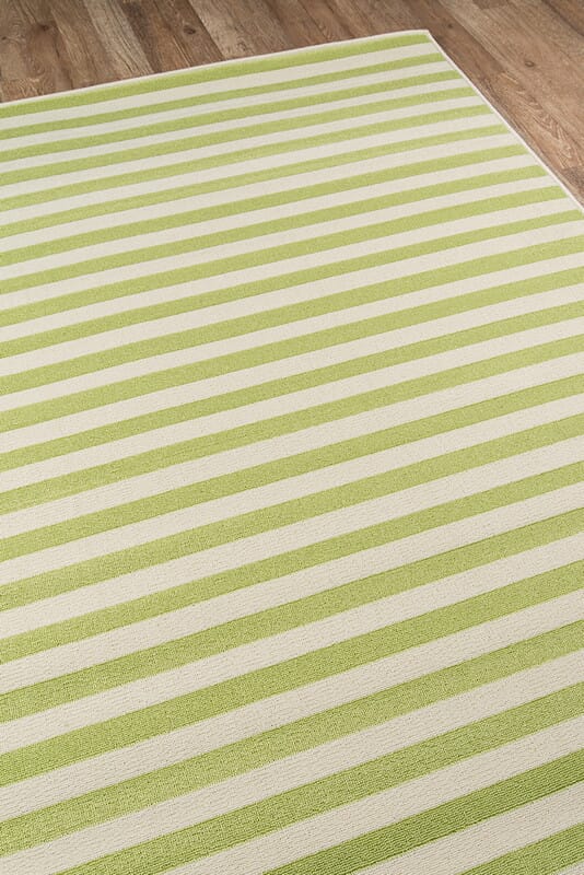 Momeni Baja Baj-1 Green Striped Area Rug