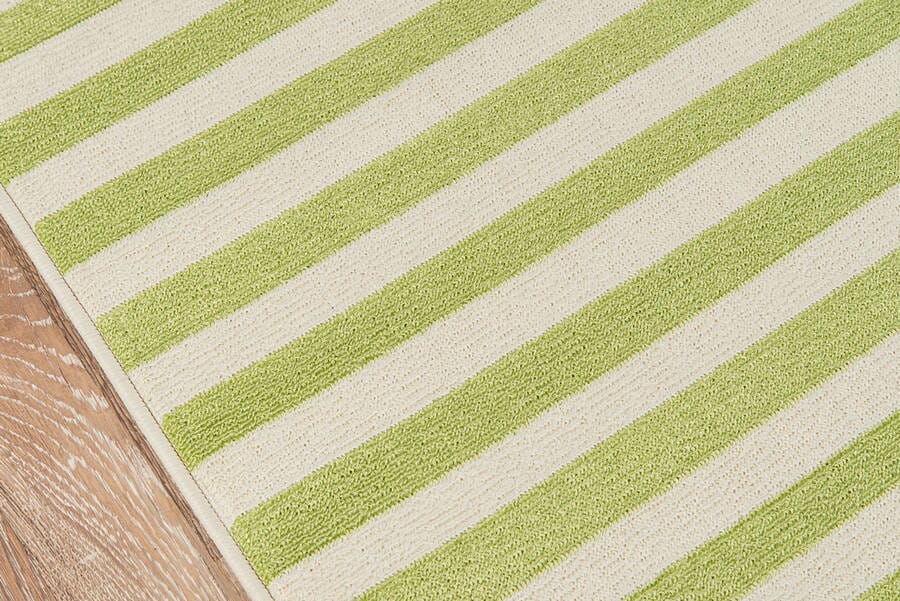 Momeni Baja Baj-1 Green Striped Area Rug