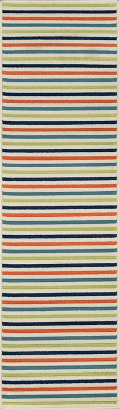 Momeni Baja Baj-1 Multi Striped Area Rug