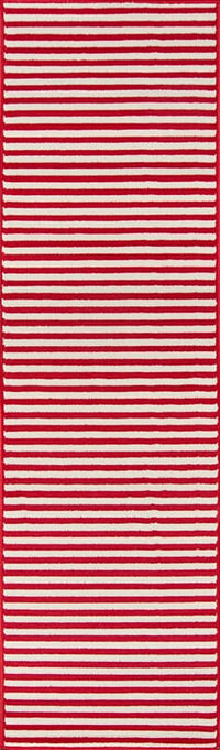 Momeni Baja Baj-1 Red Striped Area Rug